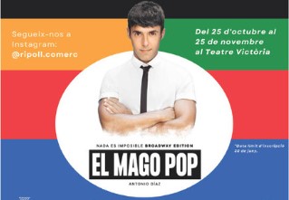 Ja coneixem el guanyador de les dues entrades per anar a veure el Mago Pop